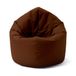 Lumaland Runder Sitzsack 2 in 1 Bruin Binnen Stoel
