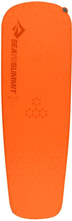Sea to Summit UltraLight S.I. Large Self-Inflating Sleeping Mat - 2.5cm - Orange