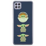 ERT GROUP mobiel telefoonhoesje voor Samsung A22 5G origineel en officieel erkend Star Wars patroon Baby Yoda 007 optimaal aangepast aan de vorm van de mobiele telefoon, hoesje is gemaakt van TPU