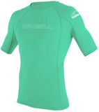 O'Neill Basic Skins S/S Rashguard Surfshirt Unisex - Maat 116 - Groen