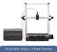 Anycubic Kobra 3 Max Combo - Imprimante 3D FDM - Grand volume d'impression : 500x420x420 mm - Vitesse jusqu'à 600 mm/s - Mise à niveau automatique - Contrôle via application WLAN - Impression couleur