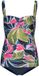 Pastunette Tankini Paradise Blauw/Groen/Roze Corrigerend Maat 40