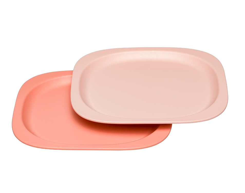 nip Eat Green Serveerschotel - Oranje - Rond - Magnetronbestendig - Vaatwasserbestendig