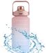 Bouteille d'eau étanche avec horodatage 2L pour l'hydratation