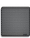 Bodo® Tapis d'évier - Carré - Noir - 37 x 37 cm