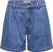 ONLY ONLLUKA MW CHINO DNM SHORTS QYT Meisjes Bermuda shorts XS Katoen Regular Fit Regular Waist Effen Kort Medium Blue Denim