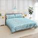 Emma Barclay Eden - Verfraaid Jacquard Dekbed Set in Eend Ei - Tweepersoons