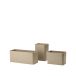 String Organizer Grid 3-delig Beige