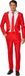 Suitmeister Santa Outfit - Mannen Kostuum - Kerst - Rood - Maat XXL