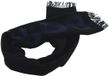 BOSS Rikard Knitted Scarf 35x180 Black Wol Polyamide Mannen Volwassenen