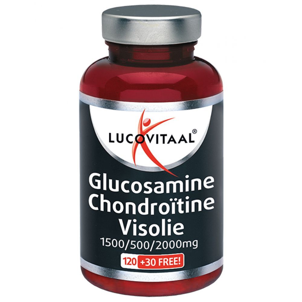 Lucovitaal Glucosamine chondroitine visolie 150 capsules