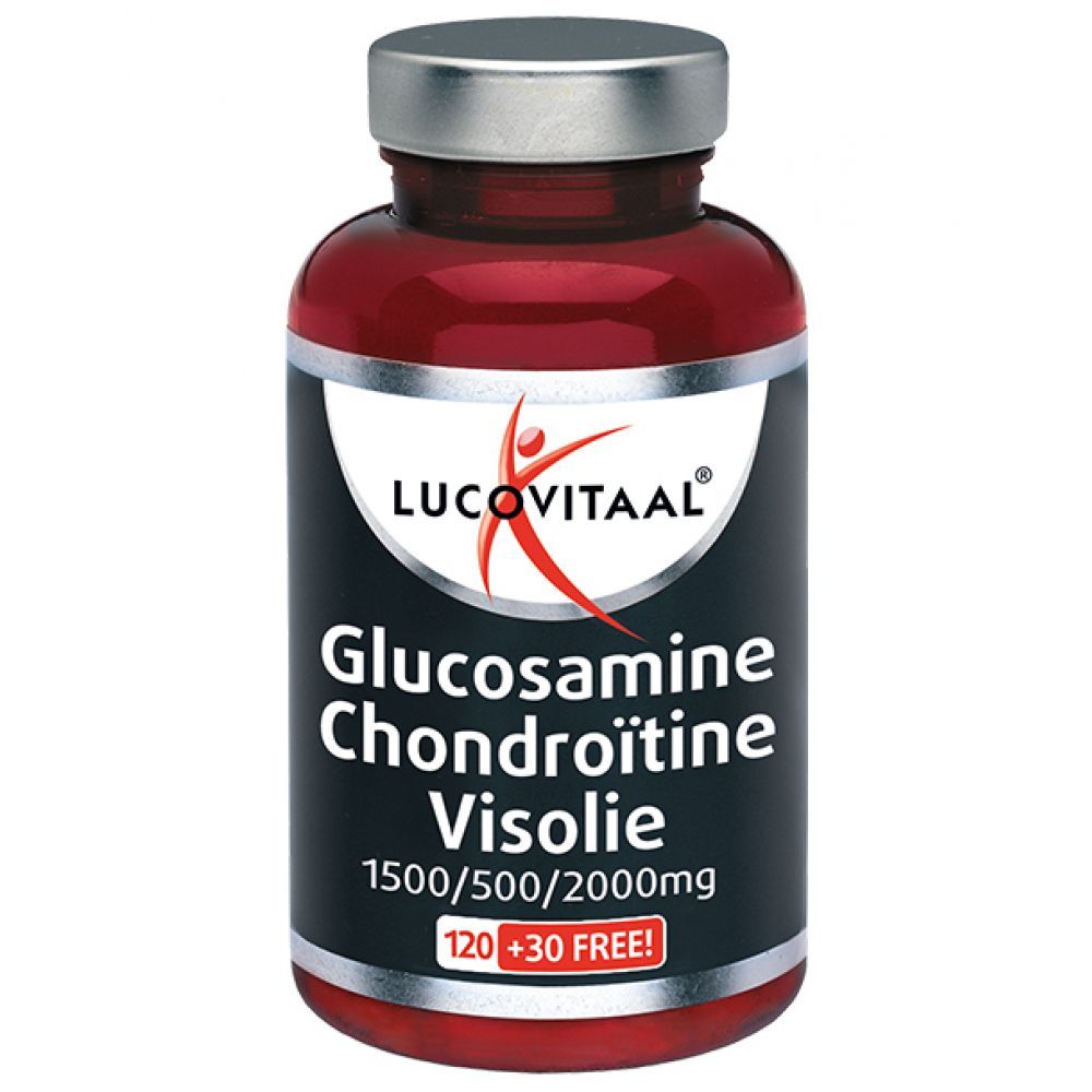 Lucovitaal Glucosamine chondroitine visolie 150 capsules