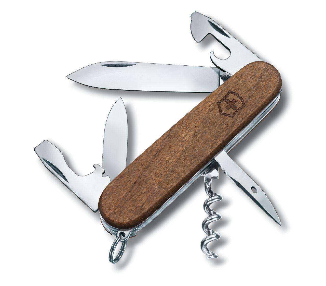 Victorinox Spartan Wood - Zakmes - Walnoot - 10 functies