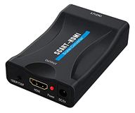 PremiumCord Scart-naar-HDMI-converter met 230 V voeding, resolutie Full HD 1080p, kleur: zwart