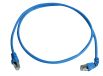 Telegärtner 100008016 Câble réseau 0,5 m Cat6a S/FTP Rond Bleu