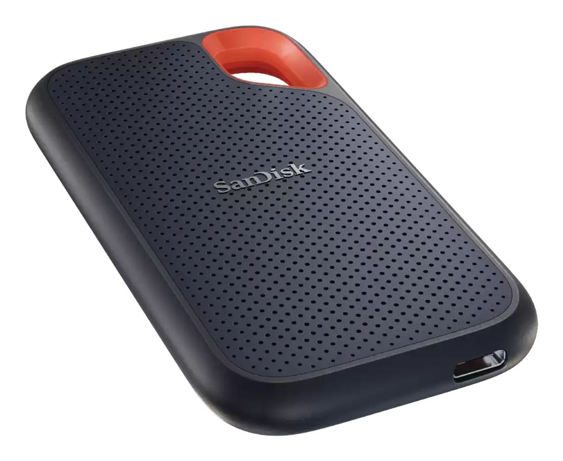 SanDisk Extreme Portable SSD - 8TB - USB-C 3.2 Gen 2 - Black