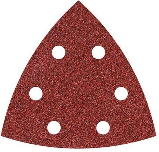 Wolfcraft Set zelfhechtende schuurbladen 15-delig, voor hout/metaal