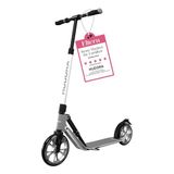 HUDORA BigWheel 230 Advanced Scooter, stabiele aluminium step voor maximaal 120 kg, stille en inklapbare citystep met standaard en bel, kickstep voor kinderen, jongeren en volwassenen