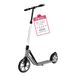 HUDORA BigWheel 230 Advanced Scooter, stabiele aluminium step voor maximaal 120 kg, stille en inklapbare citystep met standaard en bel, kickstep voor kinderen, jongeren en volwassenen