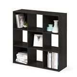 Furinno Pelli Storage Shelves 3x3 bruin (espresso)