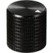 TRU COMPONENTS TC-11613844 Bouton rotatif Avec marquage de bouton Noir (Ø x h) 17 mm x 17 mm Aluminium 1 pièce(s)