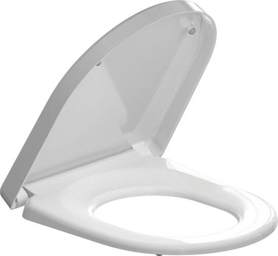Saniclass Closetzitting - quickrelease - softclose - Duravit Starck 3 - wit glanzend