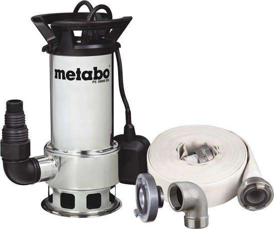 Metabo PS 18000 SN SET vuilwaterdompelpomp - 1100W - 19000 l/h