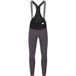 Q36.5 Dottore Termico Lange Radhose Grau Schwarz, Größe XXXL