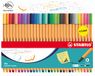 STABILO point 88 fineliner - pack of 30 including 5 Neon colors