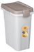 Stefanplast Voerton 15 liter Bruin - Wit