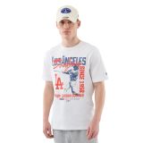 New Era T-shirt Los Angeles Dodgers MLB Regular Wit Katoen S