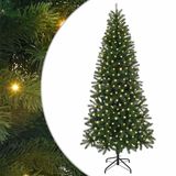 vidaXL Kunstkerstboom Groen 210 cm PE en PVC