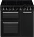 Smeg CX93IMBL - 90cm Freestanding Induction Cooker - Black