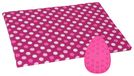 Ensemble de repassage avec tapis de repassage et mini planche à repasser - Rose
