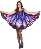 Amscan Mystical Vlinder Dames Met Vleugels - Maat S