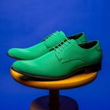 Lureaux Gleaming Greeny - Maat 41 - Heren - Nette Schoenen - Veterschoenen