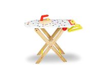 TEOREMA 40653 Strijkplank van hout met accessoires, hoogte 55 cm