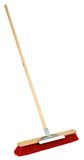 Kerbl 29433 Grote bezem met schraperrand, 40 cm, diameter 28 mm