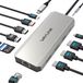 Station d'accueil pour ordinateur portable - 12-en-1 - 100 W PD - 2 DP et HDMI - Noir