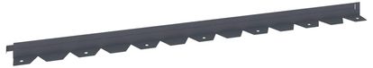 Bordure de pelouse 10 pièces 102 x 4 x 4 cm Acier Anthracite