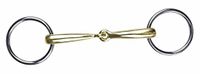 HKM Loose ring snaffle made of argentan, 14 mm