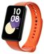 Wigento Honor Band 9 TPU horlogeband oranje met zwarte sluiting