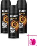 Axe Deodorant Spray Dark Temptation 150 ml - 3 Stuks