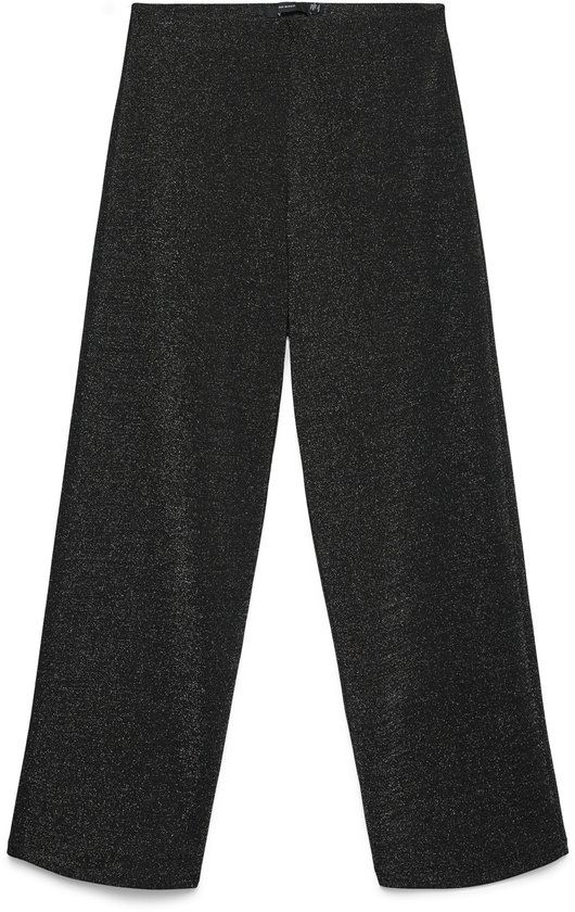 VERO MODA - VMBERLIN MW WIDE PARTY PANT NOOS - Black - M/30 - Women's