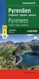 F&B Wegenkaart Pyreneeën: wegenkaart 1:400.000: AK 0520