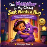 The Monster in My Closet Just Wants a Hug: A Children's Book About Loneliness, Kindness, and Making Friends, Ages 3–7
