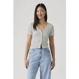 Levi's Muse Ss Tee Penelope Stripe Peacoat Stri Maat: L