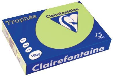 Clairefontaine Trophée Pastel A4 golfgroen 160 g 250 vel