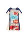 Desigual Jurk navy / rood / wit