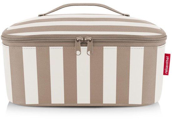 Reisenthel Coolerbag M Pocket Koeltas - 4,5L - Summerstripes Coffee Zand